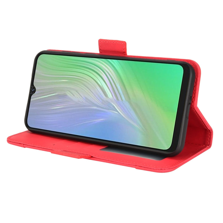 For Blackview A55 Skin Feel Calf Pattern Leather Phone Case(Red) by buy2fix