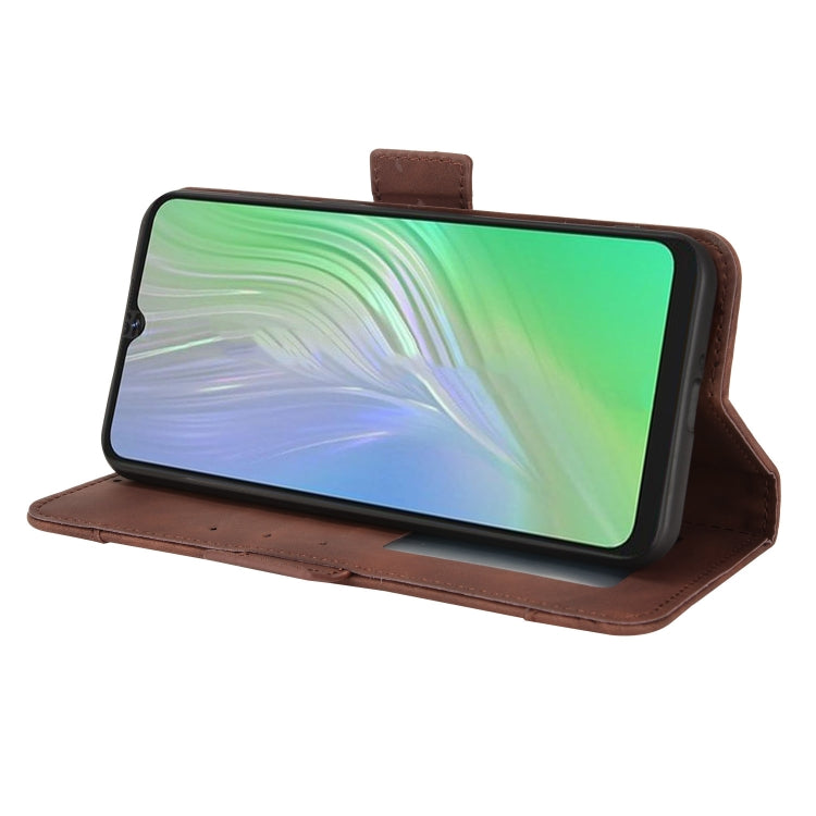 For Blackview A55 Skin Feel Calf Pattern Leather Phone Case(Brown) by buy2fix