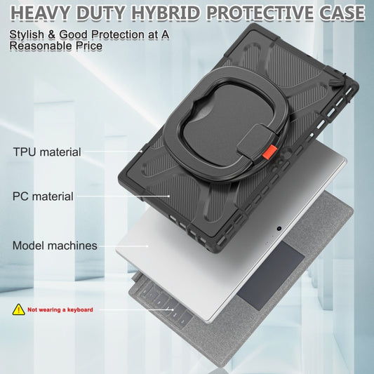 For MicroSoft Surface Pro 4 / 5 / 6 / 7 TPU + PC Tablet Case(Black) - Others by buy2fix | Online Shopping UK | buy2fix