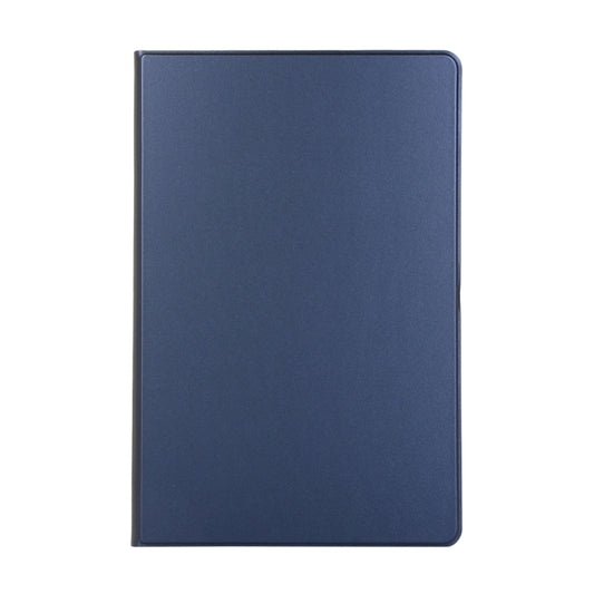 For Samsung Galaxy Tab S8 Ultra Elasticity Leather Tablet Case with Holder(Dark Blue) by buy2fix