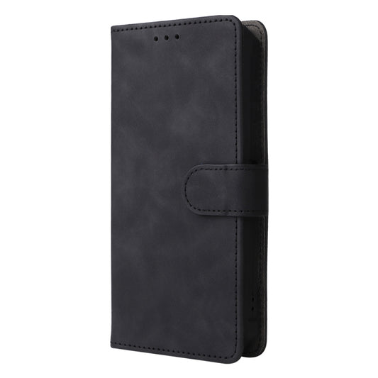 For Ulefone Armor 8 Skin Feel Magnetic Buckle Calf Texture Leather Phone Case(Black) by buy2fix