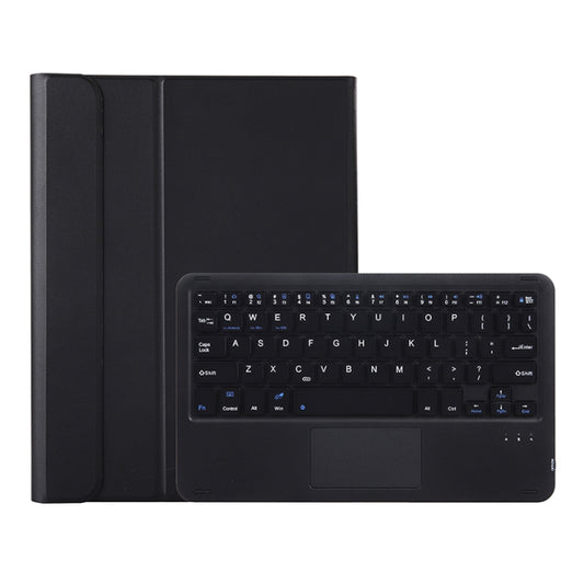 A08B-A Bluetooth Keyboard Leather Case with Pen Slot & Touchpad For Samsung Galaxy Tab A8 2021 SM-X205 / SM-X200(Black) by buy2fix