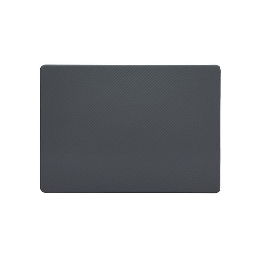 For MacBook Air 13.3 inch A1932 / A2179 / A2337 Carbon Fiber Textured Plastic Laptop Protective Case(Black) by buy2fix