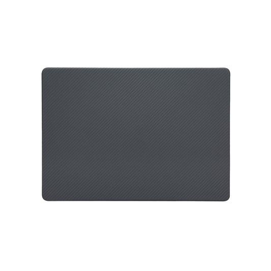 Carbon Fiber Textured Plastic Laptop Protective Case For MacBook Pro 13.3 inch A1706 / A1708 / A1989 / A2159 / A2338(Black) by buy2fix