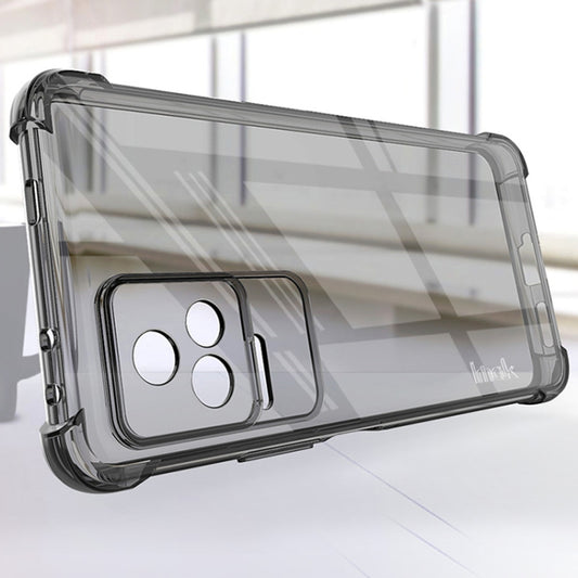 For Xiaomi Redmi K50 / K50 Pro 5G imak TPU Phone Case with Screen Protector(Transparent Black) by imak