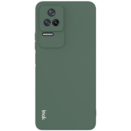 For Xiaomi Redmi K40S 5G IMAK UC-4 Series Straight Edge TPU Soft Phone Case(Dark Green) by imak