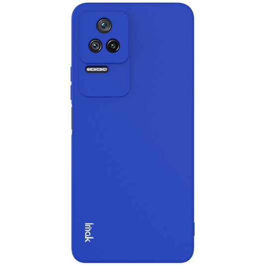 For Xiaomi Redmi K40S 5G IMAK UC-4 Series Straight Edge TPU Soft Phone Case(Blue) by imak