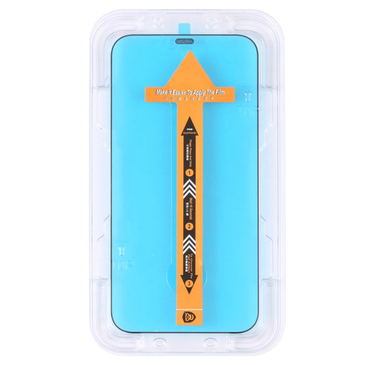 For iPhone 16e / 13 / 13 Pro Fast Attach Dust-proof Anti-static Tempered Glass Film - iPhone 13 Tempered Glass by buy2fix | Online Shopping UK | buy2fix