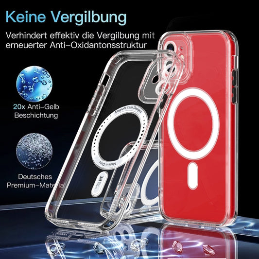 For iPhone 11 Cat-eye TPU + Acrylic Magsafe Phone Case (Purple) by buy2fix