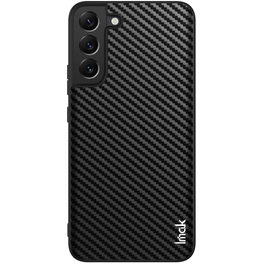 For Samsung Galaxy S22+ 5G imak LX-5 Series PC + TPU Phone Case with Screen Protector(Carbon Fiber Texture) by imak