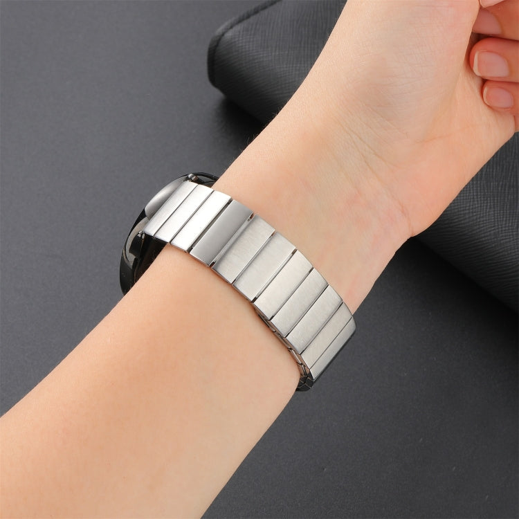 20mm Universal Magnetic Attraction Steel Watch Band(Black) by buy2fix
