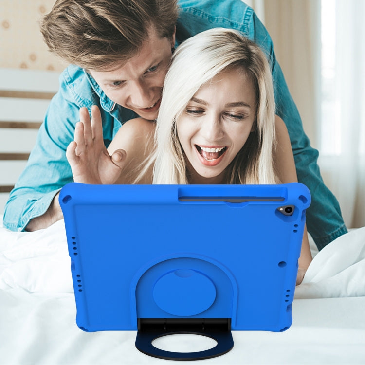 For iPad 10.2 2021 / 2020 / 2019 EVA Handle Holder Tablet Case(Blue) - iPad 10.2 Cases by buy2fix | Online Shopping UK | buy2fix