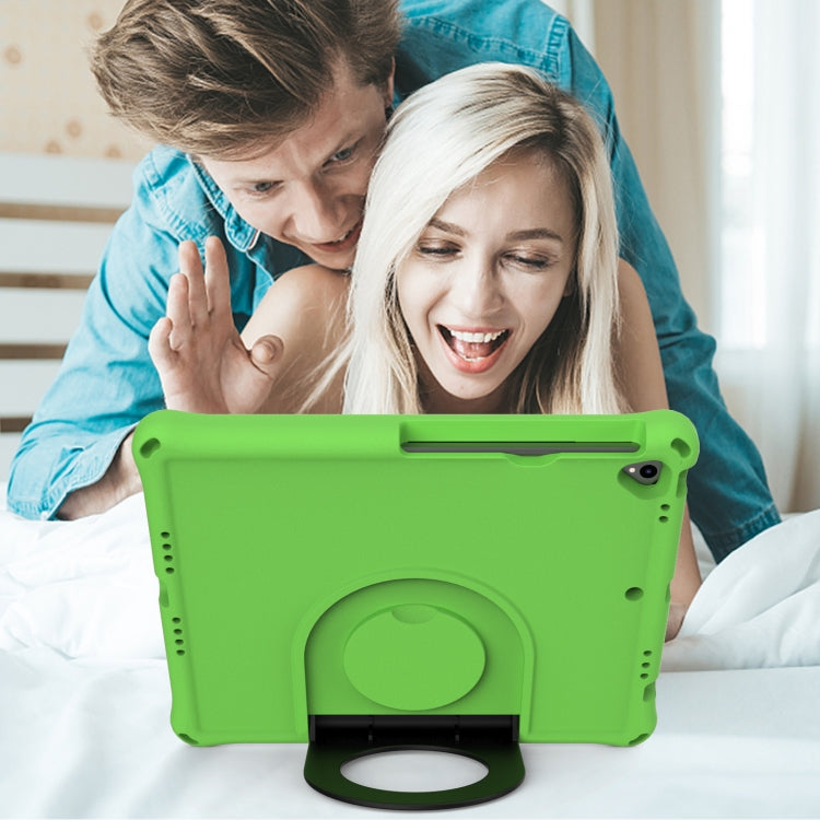 For iPad 10.2 2021 / 2020 / 2019 EVA Handle Holder Tablet Case(Green) - iPad 10.2 Cases by buy2fix | Online Shopping UK | buy2fix