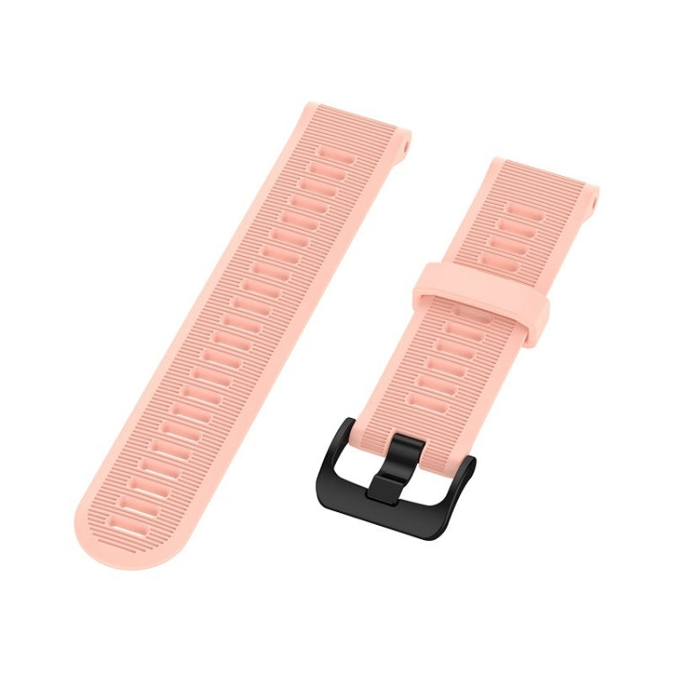For Garmin Forerunner 945 Silicone Watch Band(Light Powder) by buy2fix