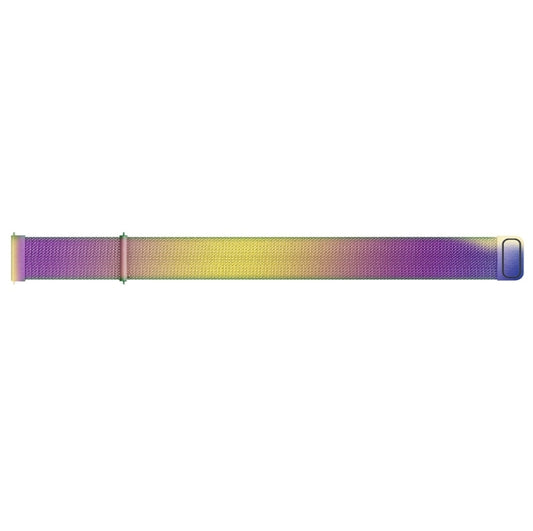For Galaxy Watch Active Milanese Watch Band(Colorful) by buy2fix
