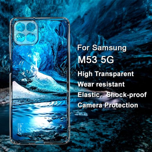 For Samsung Galaxy M53 5G IMAK UX-5 Series Transparent TPU Phone Case by imak