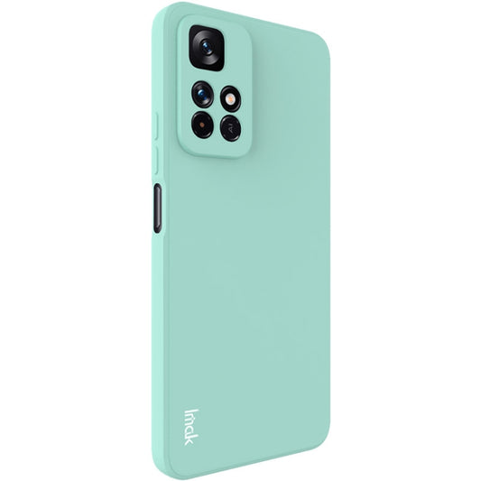 For Xiaomi Redmi Note 11 5G / Note 11T 5G IMAK UC-4 Series Straight Edge TPU Phone Case(Light Cyan) by imak
