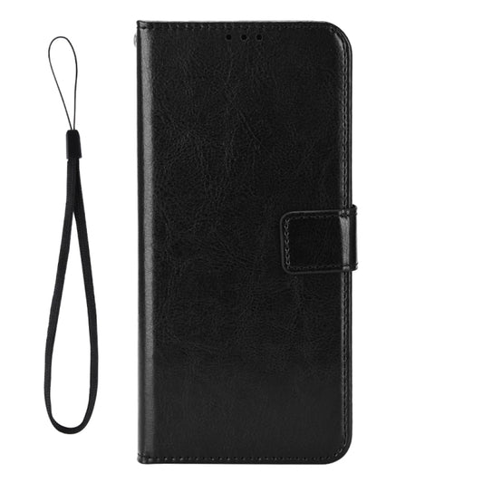 For Blackview A55 Pro Retro Crazy Horse Texture Leather Phone Case(Black) by buy2fix