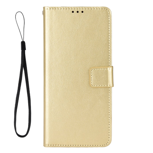 For Blackview A95 Retro Crazy Horse Texture Leather Phone Case(Gold) by buy2fix