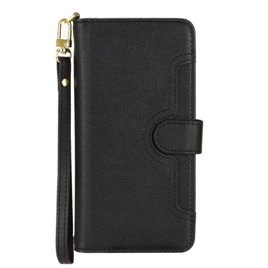 For Doogee S86 / S86 Pro Litchi Texture Zipper Leather Phone Case(Black) by buy2fix