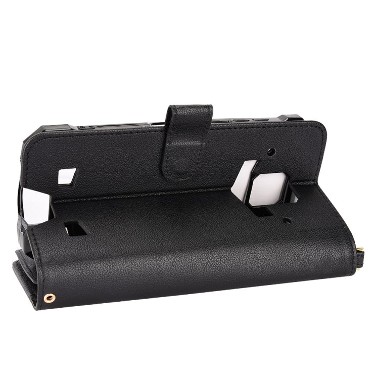 For Doogee S88 Pro / S88 Plus Litchi Texture Zipper Leather Phone Case(Black) by buy2fix