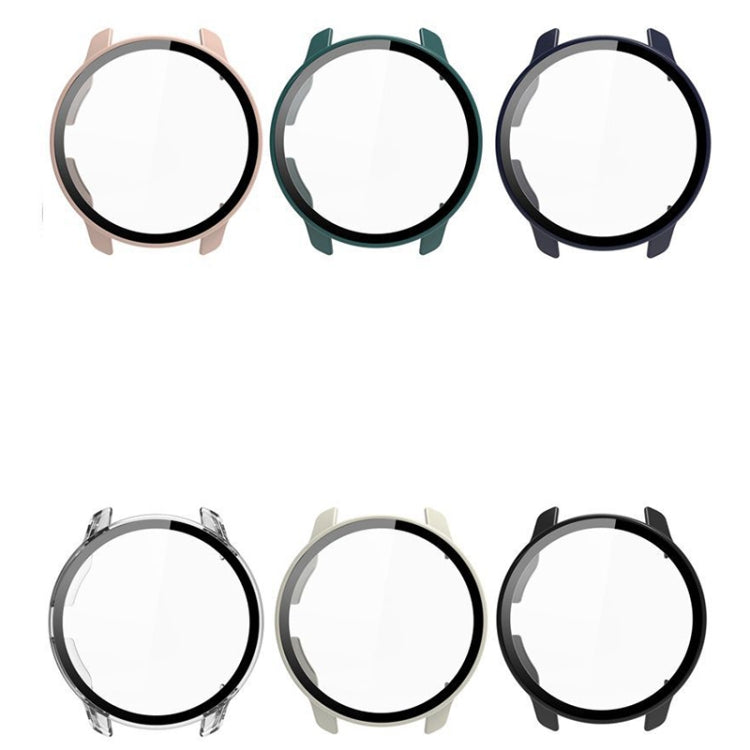 For Garmin Venu 2 PC + Tempered Glass Watch Case(Black) by buy2fix