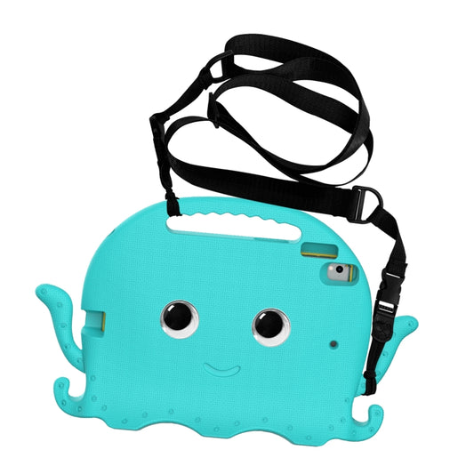 Octopus EVA Shockproof Tablet Case with Screen Film & Shoulder Strap For iPad 9.7 2018 / 2017 / Air 2 / Air / Pro 9.7(Glacier Green) - iPad 9.7 (2018) & (2017) Cases by buy2fix | Online Shopping UK | buy2fix