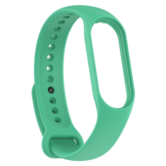 For Xiaomi Mi Band 7 / 7NFC / 6 / 6 NFC / 5 / 5 NFC / Amazfit Band 5 Official Silicone Watch Band(Mint Green) by buy2fix