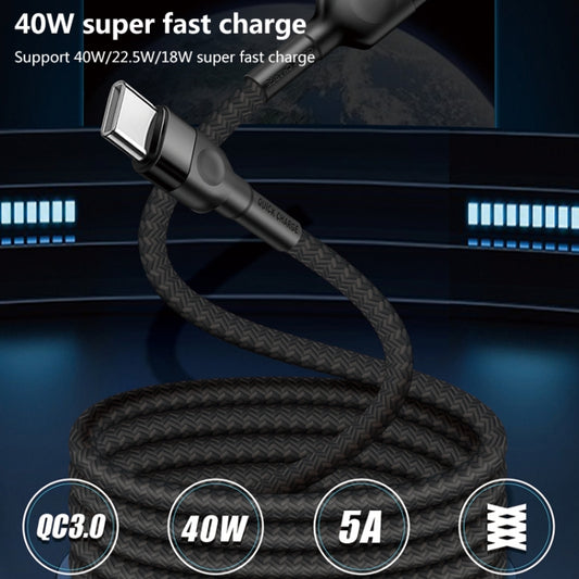 8 Pin 5A Beauty Tattoo USB Charging Cable,Cable Length: 1m(Black) by buy2fix