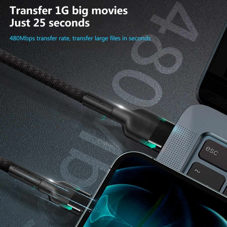 8 Pin 5A Beauty Tattoo USB Charging Cable,Cable Length: 1m(Black) by buy2fix