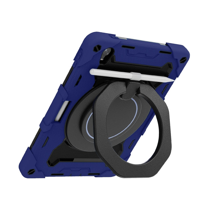 For OPPO Pad Armor Contrast Color Silicone + PC Tablet Case(Navy Blue) - OPPO by buy2fix | Online Shopping UK | buy2fix