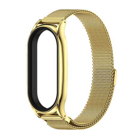 For Xiaomi Mi Band 7 / 7 NFC MIJOBS Milan Magnetic Plus Stainless Steel Watch Band(Gold) by MIJOBS