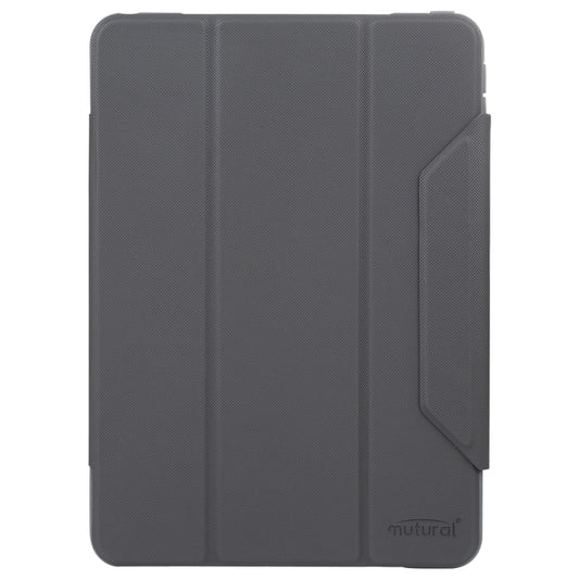 For iPad 10.2 / iPad Pro 10.5 Mutural Yagao Series PC Horizontal Flip Leather Tablet Case(Grey) by Mutural