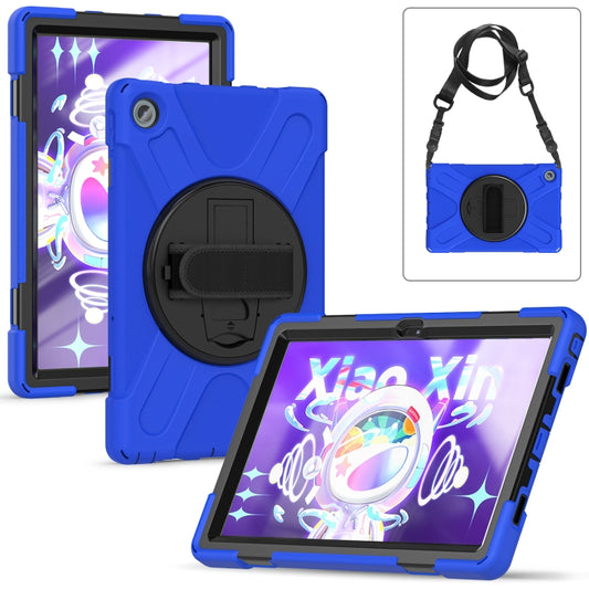 For Lenovo Tab M10 Plus 10.6 3rd Gen 2022 Silicone + PC Protective Tablet Case(Blue) - Lenovo by buy2fix | Online Shopping UK | buy2fix