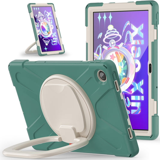 For Lenovo Tab M10 Plus 10.6 3rd Gen 2022 Silicone + PC Protective Tablet Case(Emerald Green) - Lenovo by buy2fix | Online Shopping UK | buy2fix