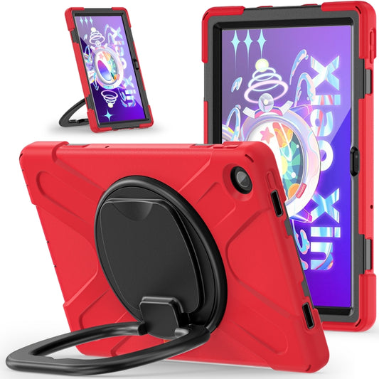 For Lenovo Tab M10 Plus 10.6 3rd Gen 2022 Silicone + PC Protective Tablet Case(Red) - Lenovo by buy2fix | Online Shopping UK | buy2fix