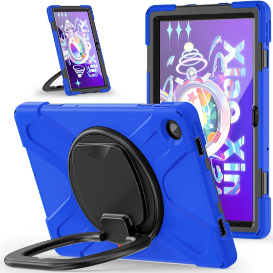 For Lenovo Tab M10 Plus 10.6 3rd Gen 2022 Silicone + PC Protective Tablet Case(Blue) - Lenovo by buy2fix | Online Shopping UK | buy2fix