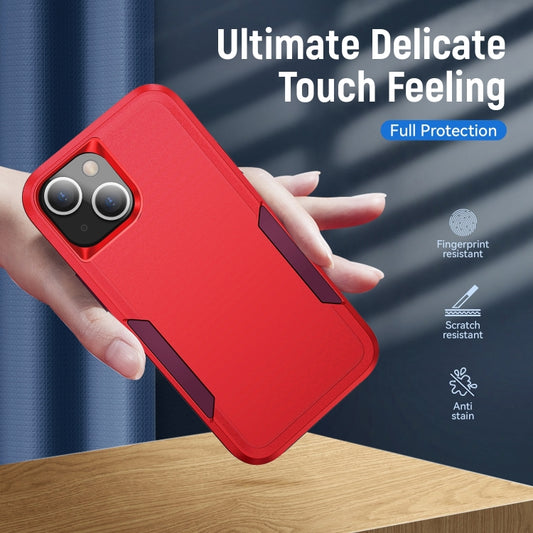 For iPhone 14 Pioneer Armor Heavy Duty Shockproof Phone Case (Red) by buy2fix