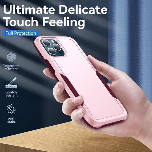For iPhone 14 Pro Pioneer Armor Heavy Duty Shockproof Phone Case(Pink) by buy2fix