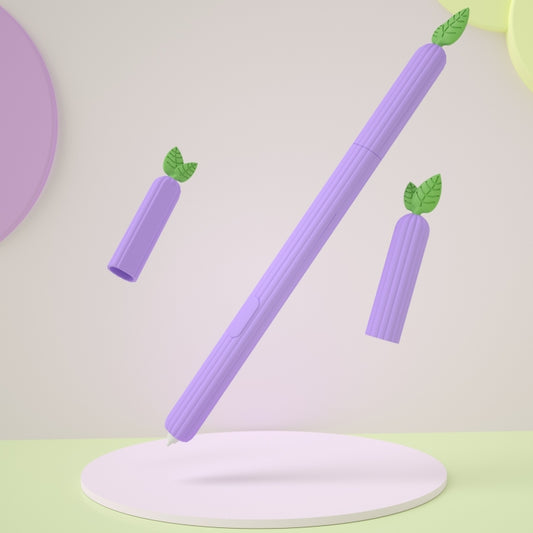 Fruit and Vegetable Shape Stylus Silicone Protective Case For Samsung Galaxy Tab S6(Small Grapes) by buy2fix