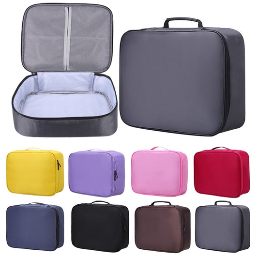 Multifunctional Thickened Large-capacity Document Storage Bag, Specification:Single Layer(Royal Blue) by buy2fix