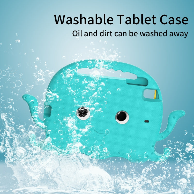 Octopus EVA Shockproof Tablet Case with Screen Film & Shoulder Strap For iPad mini 5 / 4 / 3 / 2 / 1(Glacier Green) - iPad mini (2019) / mini 5 Cases by buy2fix | Online Shopping UK | buy2fix