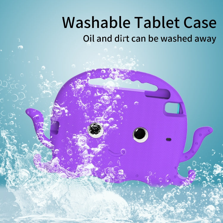 Octopus EVA Shockproof Tablet Case with Screen Film & Shoulder Strap For iPad mini 5 / 4 / 3 / 2 / 1(Purple) - iPad mini (2019) / mini 5 Cases by buy2fix | Online Shopping UK | buy2fix