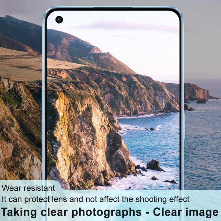 For OPPO Reno7 Pro 5G IMAK Rear Camera Lens Glass Film Black Version by imak