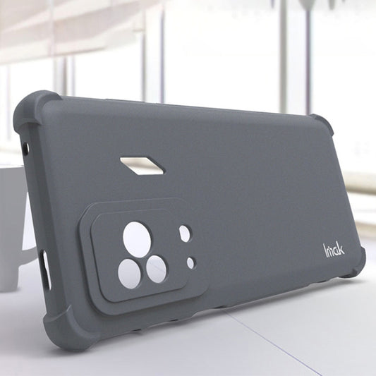 For Xiaomi Black Shark 5 IMAK All-inclusive Shockproof Airbag TPU Case with Screen Protector (Matte Grey) by imak