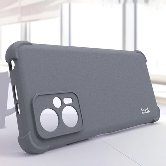 For Xiaomi Redmi Note 11T Pro 5G/Note 11T Pro+ 5G IMAK All-inclusive Shockproof Airbag TPU Case with Screen Protector (Matte Grey) by imak