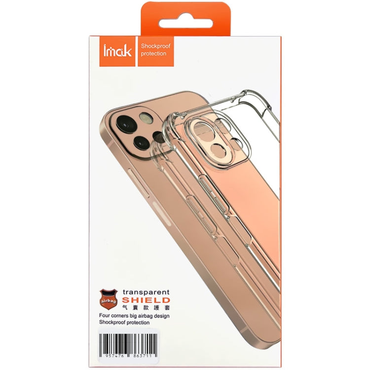 For OPPO Reno8 Pro+ 5G / Reno8 Pro 5G Global IMAK All-inclusive Shockproof Airbag TPU Case with Screen Protector (Transparent) by imak