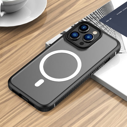 For iPhone 14 Pro Matte Magsafe Phone Case(Black) by buy2fix
