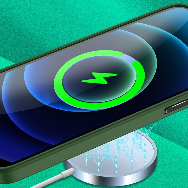 For iPhone 14 Pro Max Skin Feel TPU + Frosted PC MagSafe Phone Case (Plum Red) by buy2fix