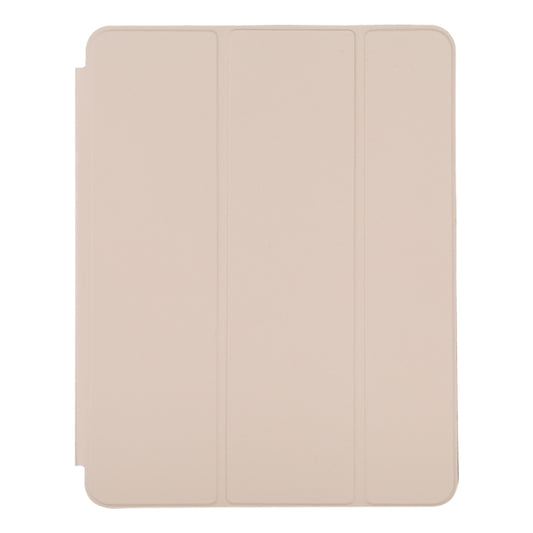 For iPad Pro 12.9 inch (2020/2021) 3-fold Horizontal Flip Smart Leather Tablet Case with Sleep / Wake-up Function & Holder(Grey) - iPad Pro 12.9 (2022/2021) Cases by buy2fix | Online Shopping UK | buy2fix